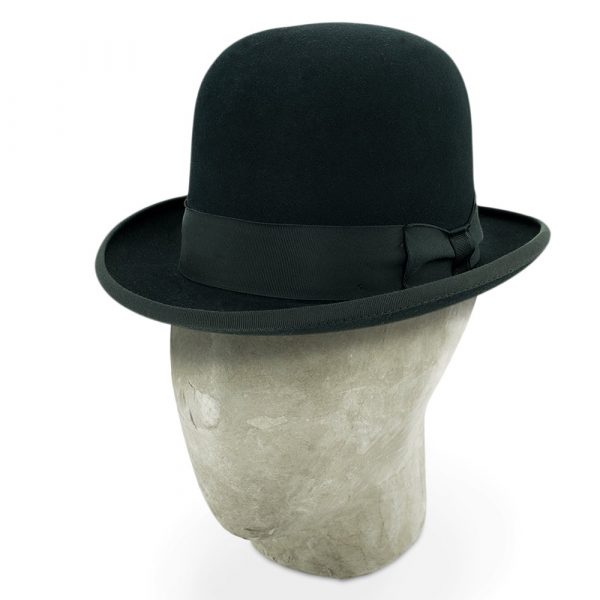 Bates Black Soft Homburg Hat