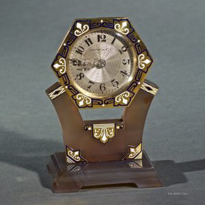 Hoffman Gampetro Antiques Tiffany & Co. Art Deco Clock