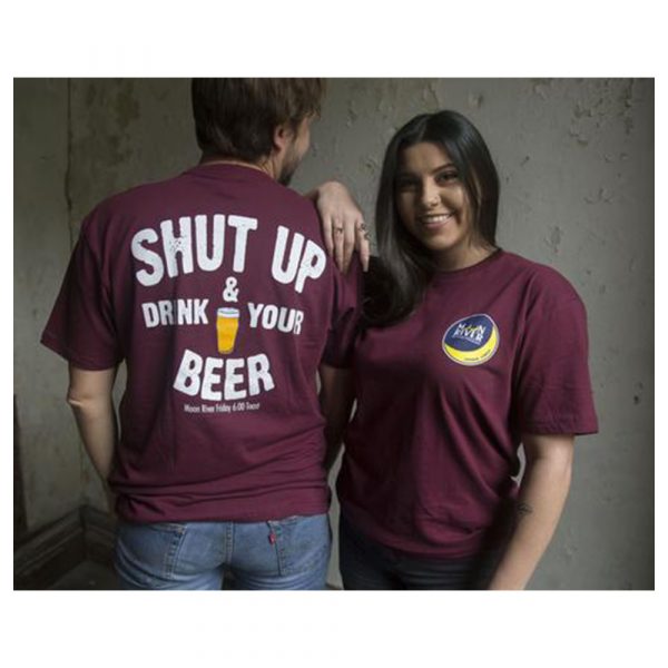 Moon River Brewing Co. Shut Up & Drink Your Beer T-Shirt