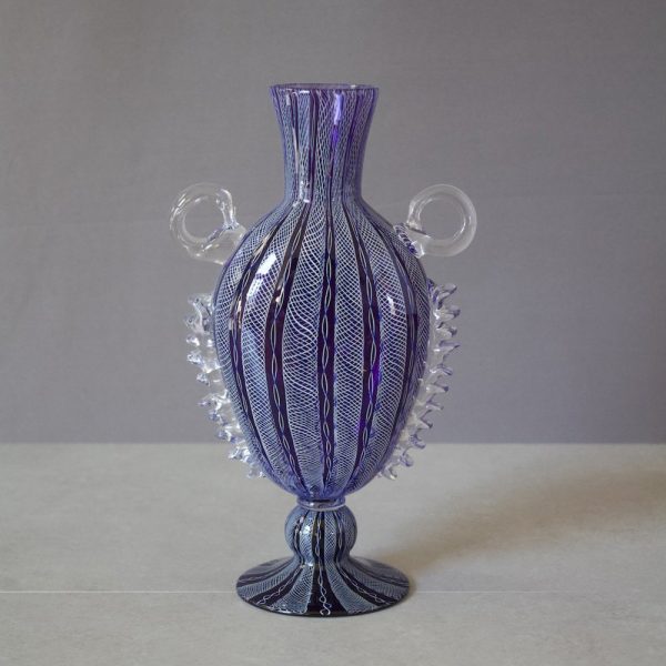 Sara Japanese Pottery Lace Glass Flower Vase