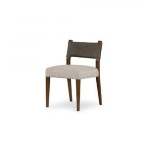 24 E Design Co. David Dining Chair - Nubuck Charcoal