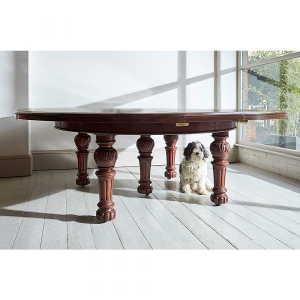 Howe Early Victorian Mahogany Expanding Dining Table By Johnstone & Jeanes