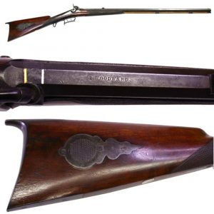 James H. Cohen Antique Weapons E. Woodward Kentucky Style Rifle Circa 1860