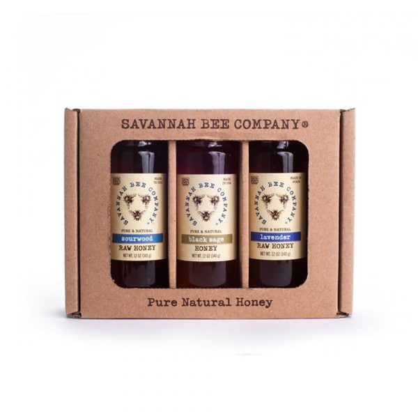 Savannah Bee Company The Buzz Honey Trio Gift Set